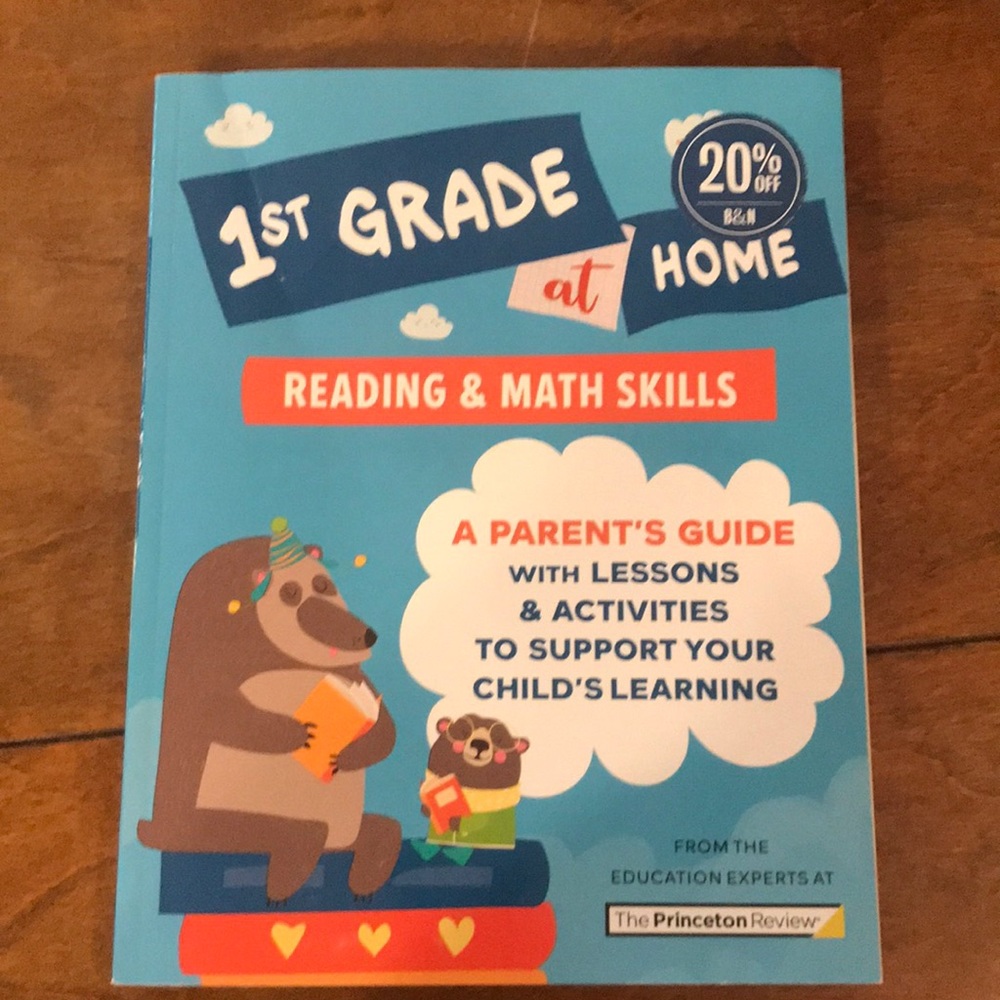 1st grade at home by the Princeton review